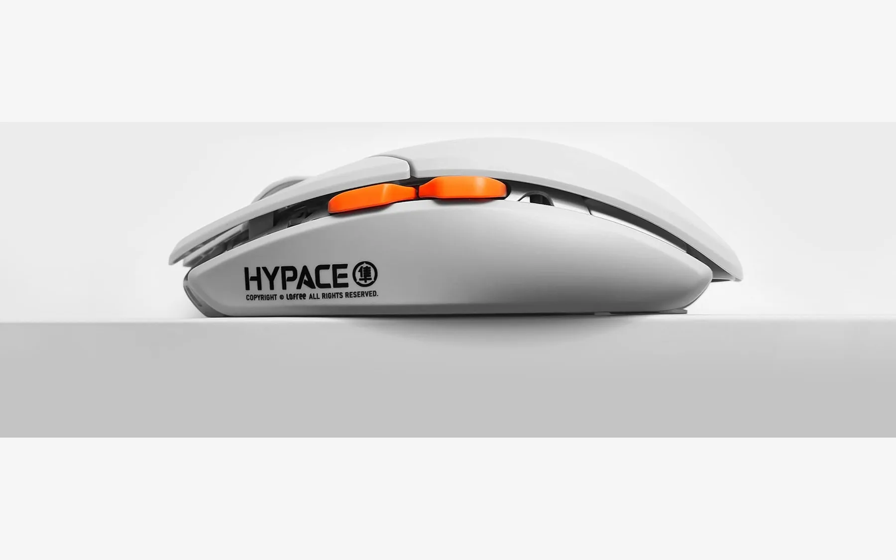 Side profile, side buttons and top shell seam